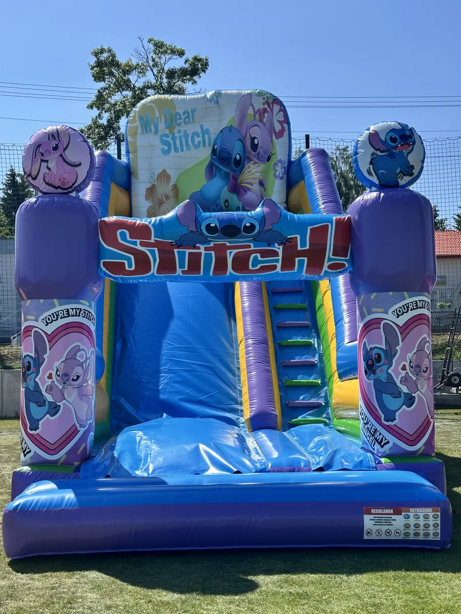 Zjeżdżalnia dmuchana Stitch